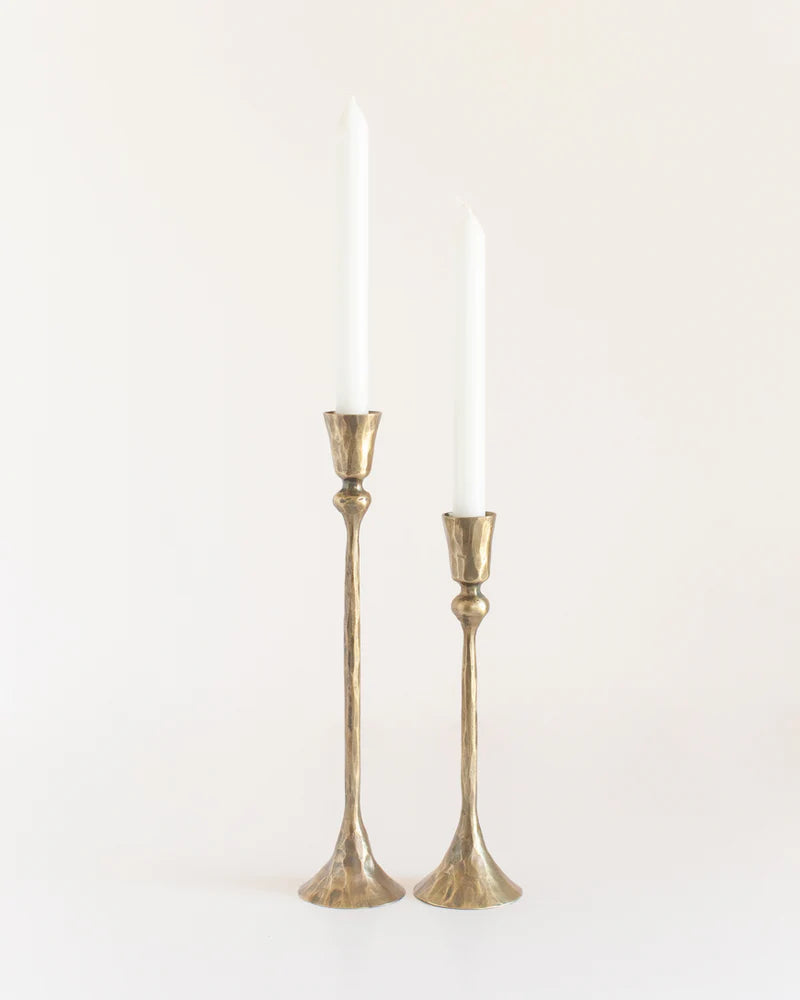 Gemini Hand Forged Iron Candlestands