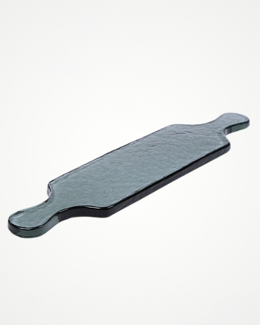 Hammered Glass Long Serving Board